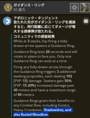 Guidance Ring Effect